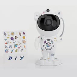 Astronaut Projector Starry Sky Galaxy Stars Projector Night Light LED Lamp for Bedroom Room Decor Decorative Nightlights