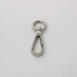 10/30/100PCS Inside:12mm Open Metal Carabiner Snap Hook Trigger Clasps Clips Swivel O-ring For Bag Strap Keychain Accessories