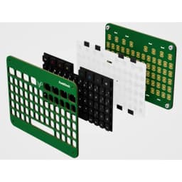 Keebdeck Basic Wired Mini Keyboard Stm32f042 Chip+p5032ktr Backlight Usb Diy Silicone Keyboard