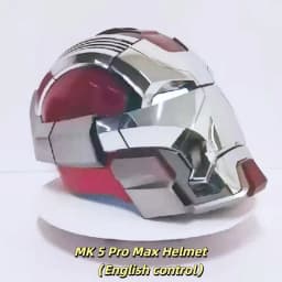 In Stock 1:1 Scale Mech‑Unit‑05 Pro Max Upgrade+ Wearable Mecha Helmet Electric Voice Touch Remote Control Auto Open‑Close LED