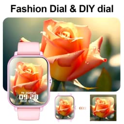 The Highly Sought-after Multi-functional Smartwatch of 2026 Features a Full Touch Display, Silicone Strap