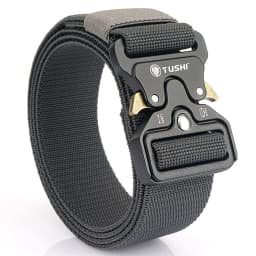 TUSHI Men Army Outdoor Hunting Tactical Multi Function Combat Survival High Quality Marine Corps Canvas For Aluminum Alloy Belt