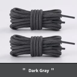 Heavy Duty Round Boots Shoelaces Durable Polyeste Outdoor Shoe Laces for Hiking Sporting Running Tear-Resistant Cotton Laces
