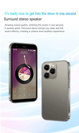 FUFFI I16 Pro Mini Smartphone Android Phone Face ID Portable 8.1 Mini Celulare 3.0 Inch HD 16GB ROM 1000mAh Battery Cellphone