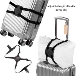 1Pcs Luggage Binding Belt Multifunctional Cross Packing Strap Suitcase Binding Belts Luggage Bag Fixing Straps Elastic Cord