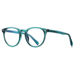 VKYEE Round Small Frame Simple Fashion Design Women's Anti-blue Light Glasses Customizable Prescription Photochromic Glasses