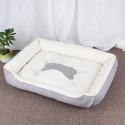 Soft Square Large Dog Sofa Elastic Dog House Cushion Winter Warm Medium Dog Bed Washable Cat Kennel House Accessories