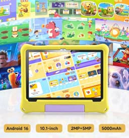 Paitanry 10 inch Kids Android 16 Tablet 8GB (3+5GB) RAM 32GB ROM 5000Mah Octa-core Wifi Children's Learning Educational Tablet