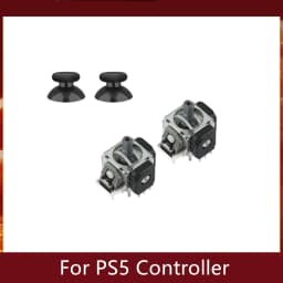 GuliKit ControllerAccessories Repair TMR Joystick with Stick Cap for PS4 PS5/PS5 Edge Gamepad for Switch Pro Xbox Series