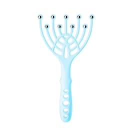 1 Pc Head Massager Scalp Neck Comb Roller Five Finger 9 Claws Steel Ball Hand Held Relax Spa Hair Care For Hair Stress Relief