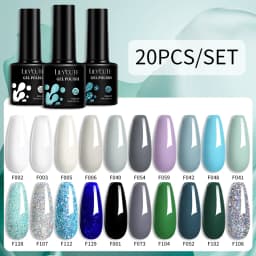 LILYCUTE 12PCs 7ml Nude Brown Red Nail Gel Polish Set Semi Permanent UV Gel For Nail Art Manicure Soak Off Gel Nail Polish Kit