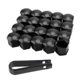 17/19/21mm 20Pcs Car Wheel Nut Caps Anti-Rust Auto Hub Screw Protection Covers Car Tire Screw Caps Nut Bolt Covers Auto Exterior