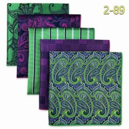 5 Pack Mens Suit Pocket Square Handkerchief Set Various Hanky Lot Classic Gentlemen Wedding Gift Accessories Large Dropshipping
