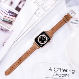 Genuine Leather strap for apple watch series 7 6 se 5 4 3 wristband bracelet correa iwatch band 42mm 38mm 44mm 40mm 45mm 41mm