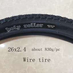 1pc MAXXIS 26 Holy Roller 26*2.4 26*2.2 24*2.4 BMX Bicycle Tire Street Chocolate Tread Climbing Steel Wire Tyre Bike Tire