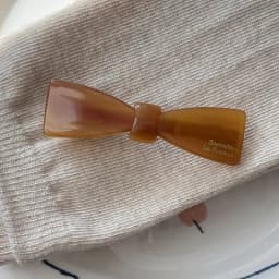 Temperament wine red~Korean FRANCE small bow spring clip French bangs clip edge clip hair accessory headpiece