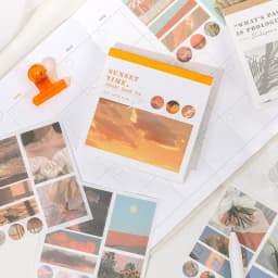 40pcs Art Decoration Sticker Planner Handbook Scrapbook DIY Decoration Material Sticker Creative Aesthetics Stationery Supplies