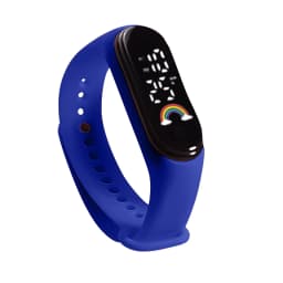 Children Multicolor Watch Led Digital Wrist Watches For Boy Girl Outdoor Sport Watch Display Week Life Waterproof Watches