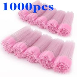 Wholesale 100/500/1000pcs Spoolies for Eyebrow Beauty Tools Eye Lash Extension Colorful Disposable Mascara Wands Eyelash Brush
