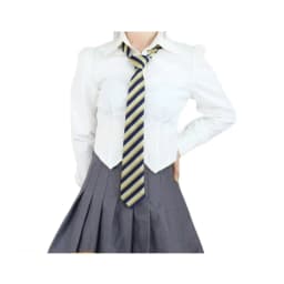 Brown retro tie women's fruit green coffee handmade casual shirt candy colored trendy versatile tie