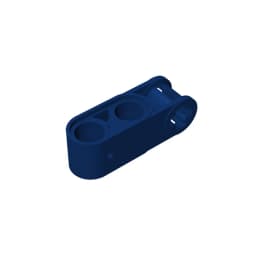 MOC PARTS GDS-936 Technical, Axle and Pin Connector Perpendicular 3L with 2 Pin Holes compatible with lego 42003 Assembles