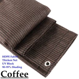 Thicken Anti-UV HDPE Sun Shade Net Home Terrace Balcony Privacy Screen Safety Net Summer Cooling Garden Sun Shelter Sails