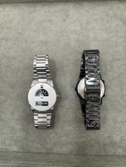 Retro Digital Watch Dual Time Zone Men's And Women's Wristwatch 2027 Factory Watches Meetups Cutting-edge Technologies