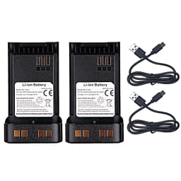 BAOFENG UV-32 Walkie Talkie Battery DM-32 Li-ion Battery 2500mAh Support Type-C Charging BC-32UV Battery For UV32 DM32 DM-32UV