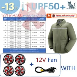 Summer 4 Fans Air Conditioning Cooling Vest Men Women Ultralight Outdoor Jacket Sun Protection Windbreaker Travel Fishing Sports