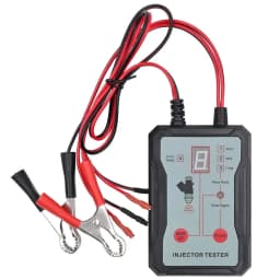 12V Upgraded Fuel Injector Tester & DIY Cleaning Tool, Test Two Injectors Simultaneously Power Drive Modefuel Injector Test