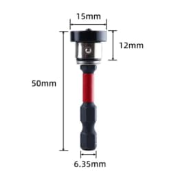 Screw Bits Plasterboard Magnetic Positioning Screwdriver Bits Hex Shank Drywall Extension Locating Batch Head Tools Parts