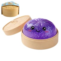Ocean Halloween Ghost DumplingsToy Soft Slow Resilience Squishy Toy Fidget with Steamer Steamed Stuffed Bun Squishy Pinch Le