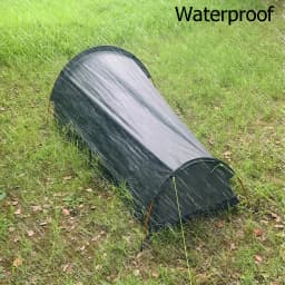 Camping Tent 1 Person, Ultralight Tent Single Mesh Bivy Waterproof Sleeping Gear for Camping Hiking Backpacking 1 Person Tent