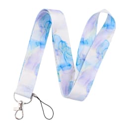 LB3010 Pink Love Neck Strap Lanyard for Key ID Card Cell Phone Straps USB Badge Holder DIY Neck Strap Hang Rope Rainbow Keychain