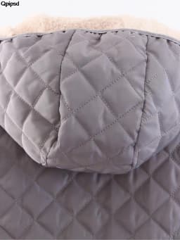 2025 Autumn Winter 10 Color Women Basic Jackets Coat Female Zipper Fleece Women Cloths Loose Parkas Quality Parkas Winter Jacket