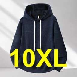 10XL 11XL Plus Size Hoodie Men Spring Autumn Solid Color Hoodies Male Spring Autumn Hooded Pullover Big Size 10XL