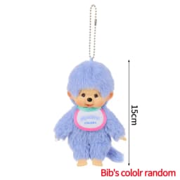 2026 NEW Monchhichi Plush Doll Pendant Kawaii Monkey Keychain Cute Cartoon Couple Keyring Bag Charms Birthday Gift 몬치치 モンチッチ