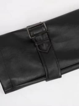 Mauroicardi Spring Autumn Waterproof Black Soft Pu Leather Trench Coat for Women Belt Double Breasted Floor Length Overcoat 2025