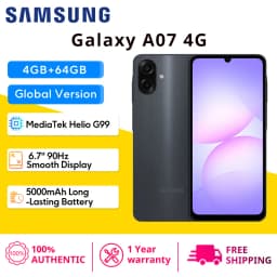 Samsung Galaxy A07 4G Smartphone MediaTek G99, 6.7" PLS LCD 90Hz Display, 5000mAh Battery, 50MP Main Camera Global version