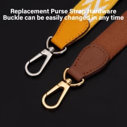 CRAZYSMITH Metal Bag Strap Spring Clip Buckles Lobster Clasp Carabiner Snap Hook DIY KeyChain Handbags Hardware Bag Accessories