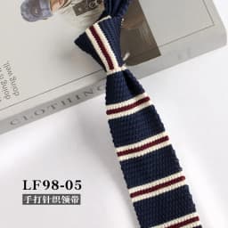 New Trendy British Casual Knitted Ties For Men Narrow Flat 6cm Width Striped Neckties College Boys Shirt Accessories Suit Cravat