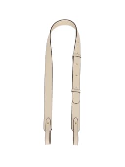 Adjustable No-Button Detachable Single Shoulder Strap Leather Bag Strap for Evelyn Basket Renovation Double-Layered Leather C...