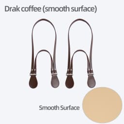 New Long Short Leather Handheld Single Shoulder One-Piece Straps Handles O Bag Accessories Multifunctional Strap for Obag