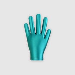 XClocKNYoung satin glossy gloves satin connected finger gloves short high elasticity gloves shiny role-playing dress gloves