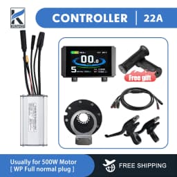 36V/48V 15-30A Waterproof KT Controller for Electric Bike with Light Function for Kunteng Ebike Accessories with Tf01u Display