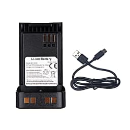 BAOFENG UV-32 Walkie Talkie Battery DM-32 Li-ion Battery 2500mAh Support Type-C Charging BC-32UV Battery For UV32 DM32 DM-32UV