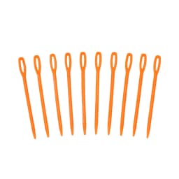 10pcs/lot Colorful Plastic Sewing Needles 5 7 9 15cm Size Colourful Large Eye Crochet Needle DIY Embroidery Jewelry Tools