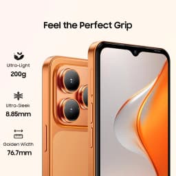 Blackview WAVE 7C Smartphone 6.56'' HD+IPS Display 5000mAh Battery 4GB+64GB / 128GB Unisoc Cell Phone 32MP Camera 4G Android 16