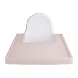 Full-coverage silicone placemat for IKEA high chairs—dishwasher-safe, BPA-free, designed for toddlers learning to feed themselve