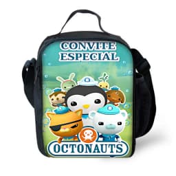 Child School Cartoon O-Octonauts Backpack with Lunch Bags ,Pencil Bags ,School Bags for Boys Girls Best Gift
